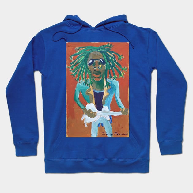 Reggae boy, people from the neighborhood Hoodie by diegomanuel